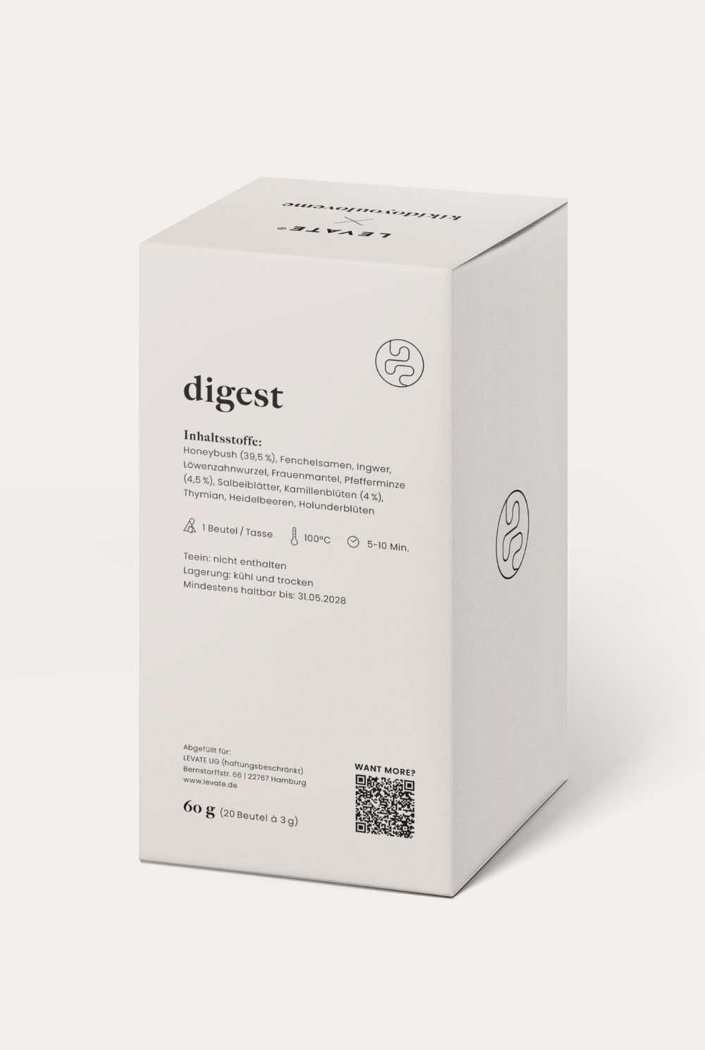 Digest | Verdauungstee mit Honeybusch, Kamille & Pfefferminze