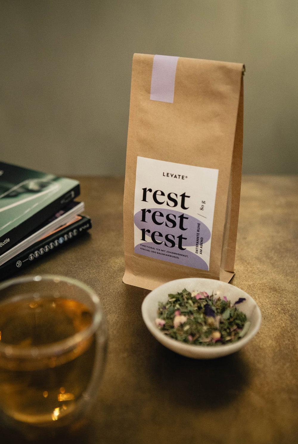 Rest | Abendtee mit Johanniskraut, Fenchel & Baldrianwurzel