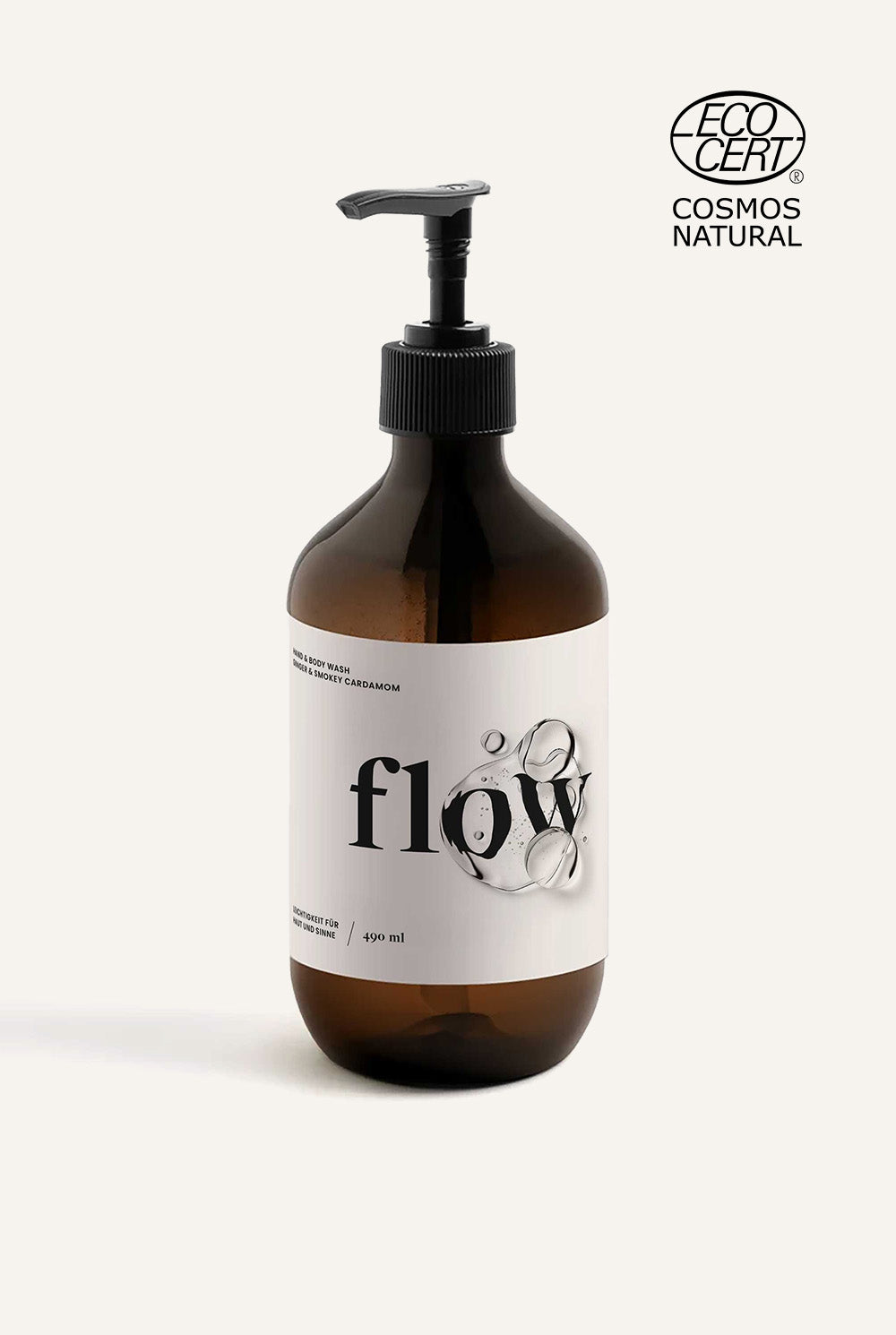 flow | Hand & Body Wash Ginger Smoky Cardamom