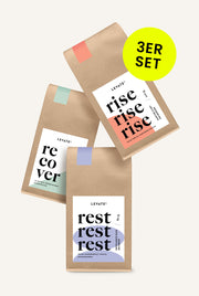 Functional Tea 3er Set – Rise, Recover, Rest