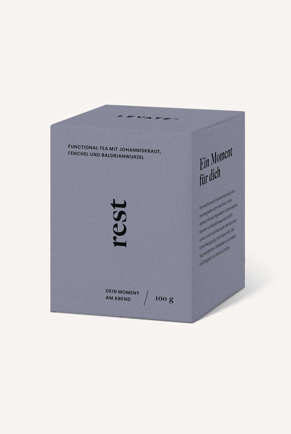 Rest | Abendtee mit Johanniskraut, Fenchel & Baldrianwurzel