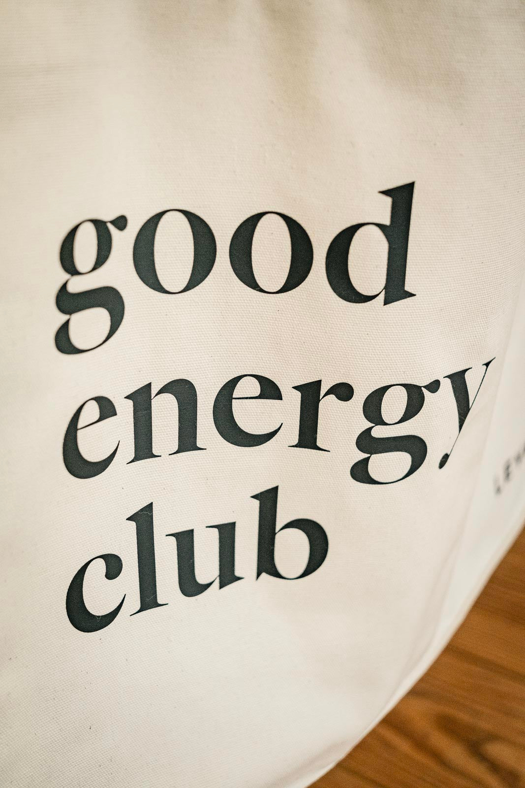 Good Energy Club Shopping Bag